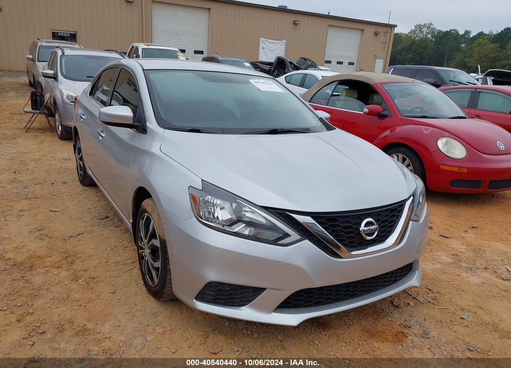 2017 NISSAN SENTRA S VIN: 3N1AB7AP4HY302155