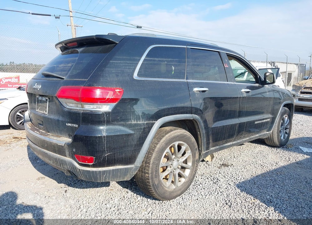 2014 JEEP GRAND CHEROKEE LIMITED VIN: 1C4RJFBG4EC339982