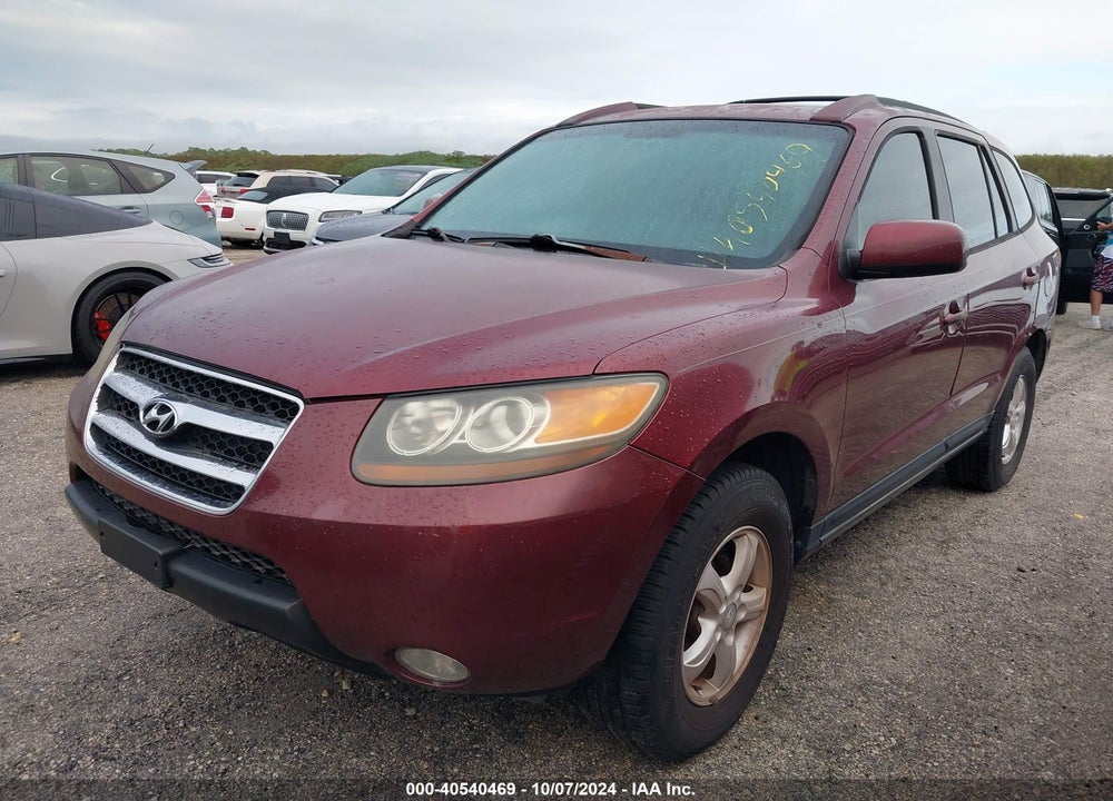 2007 HYUNDAI SANTA FE GLS VIN: 5NMSG13D57H044059