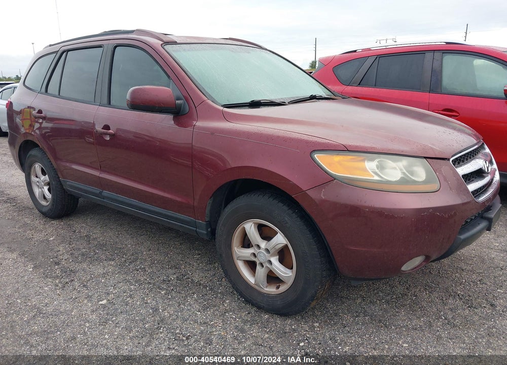 2007 HYUNDAI SANTA FE GLS VIN: 5NMSG13D57H044059