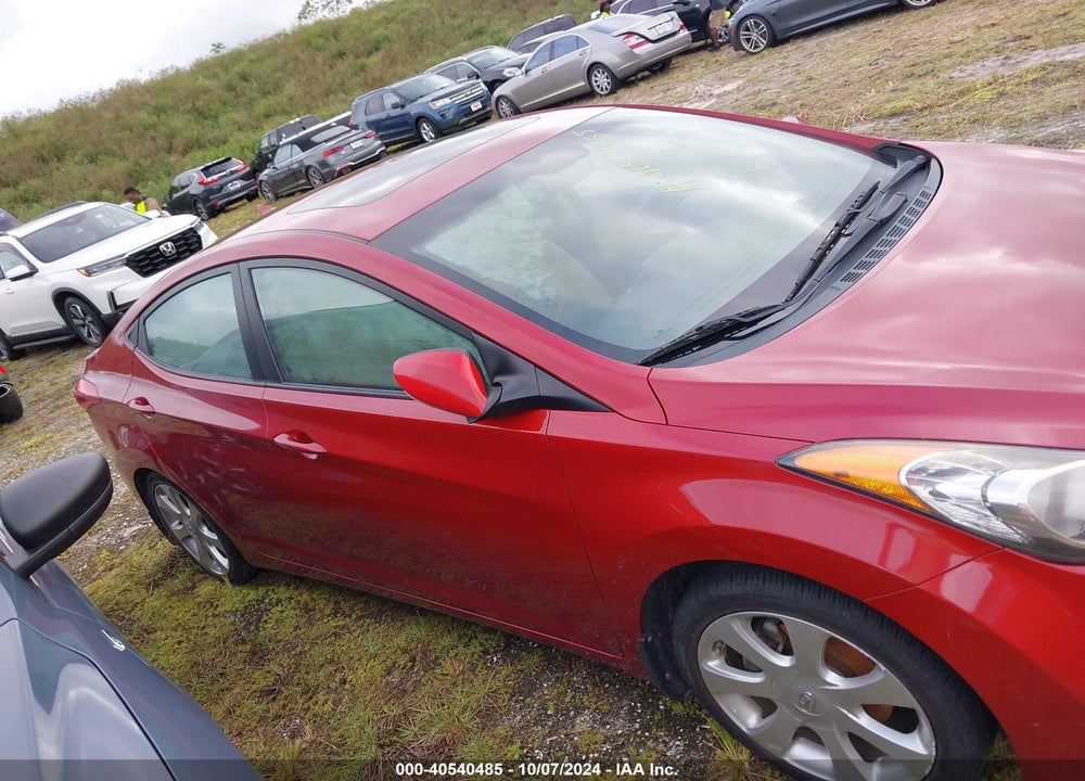 2012 HYUNDAI ELANTRA LIMITED (ULSAN PLANT) VIN: KMHDH4AE6CU432435