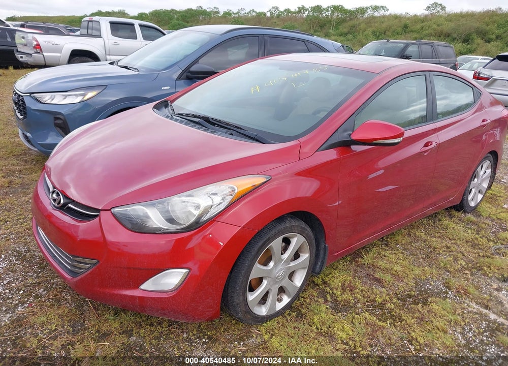 2012 HYUNDAI ELANTRA LIMITED (ULSAN PLANT) VIN: KMHDH4AE6CU432435