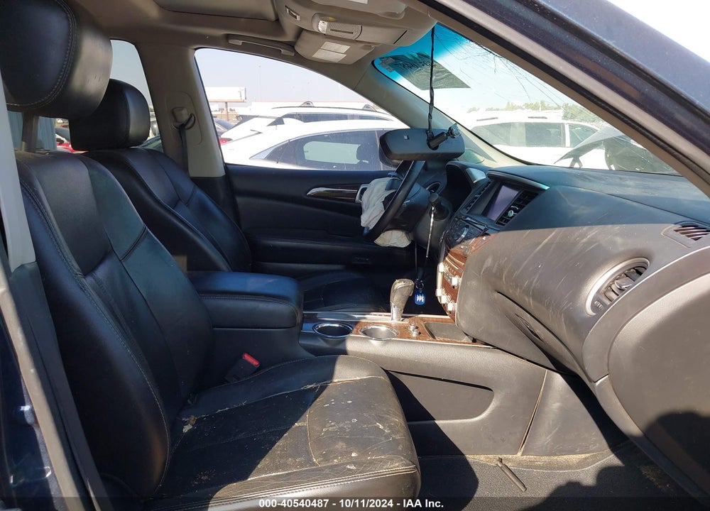 2013 NISSAN PATHFINDER PLATINUM VIN: 5N1AR2MN1DC612459