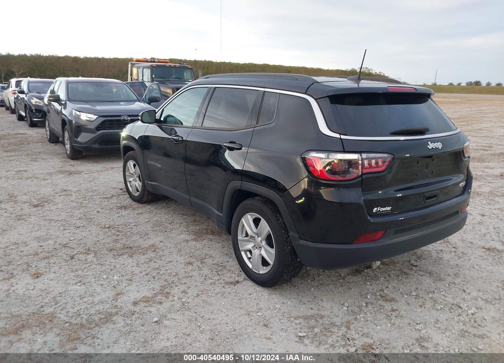 2022 JEEP COMPASS LATITUDE FWD VIN: 3C4NJCBBXNT155765