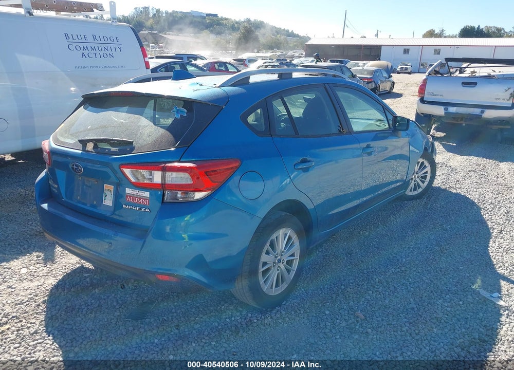 2018 SUBARU IMPREZA 2.0I PREMIUM VIN: 4S3GTAD63J3711170