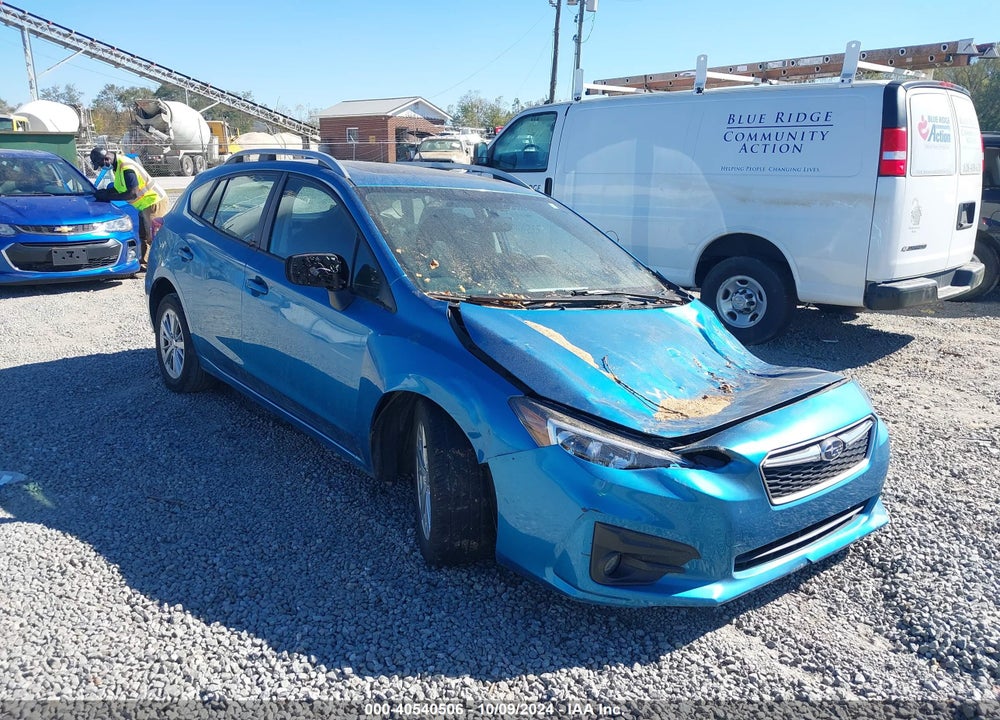 2018 SUBARU IMPREZA 2.0I PREMIUM VIN: 4S3GTAD63J3711170