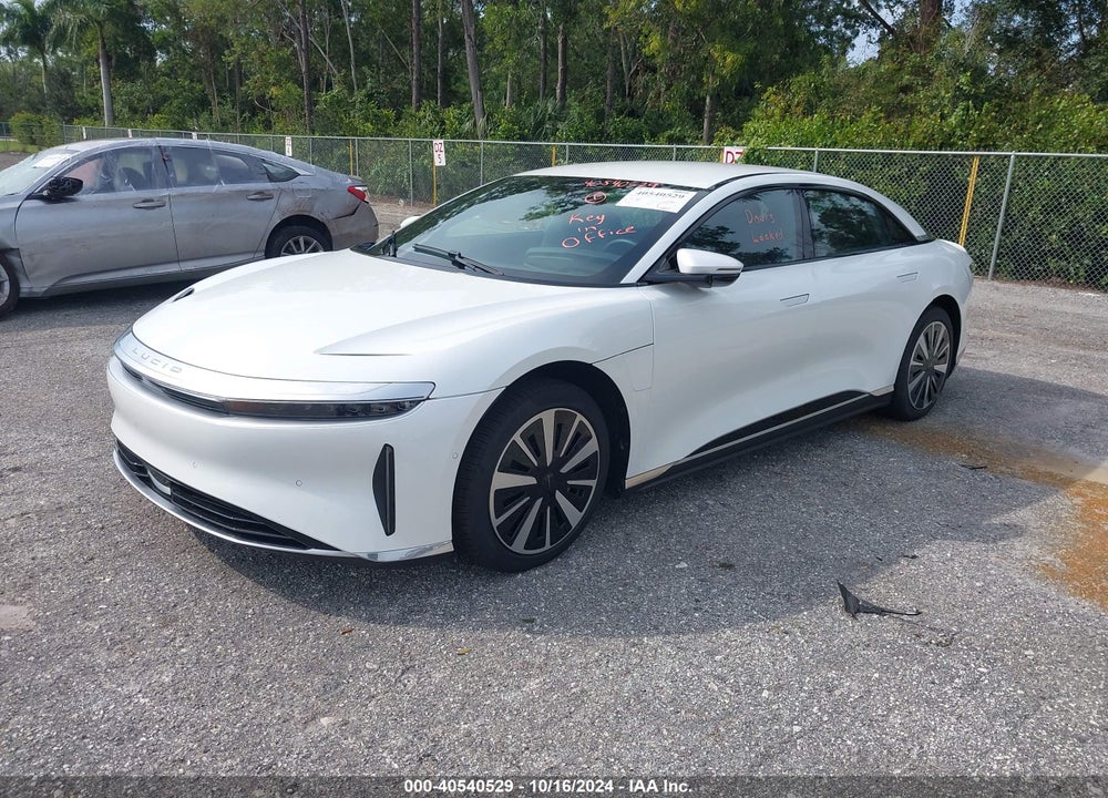 2023 LUCID AIR PURE VIN: 50EA1PFA0PA009372