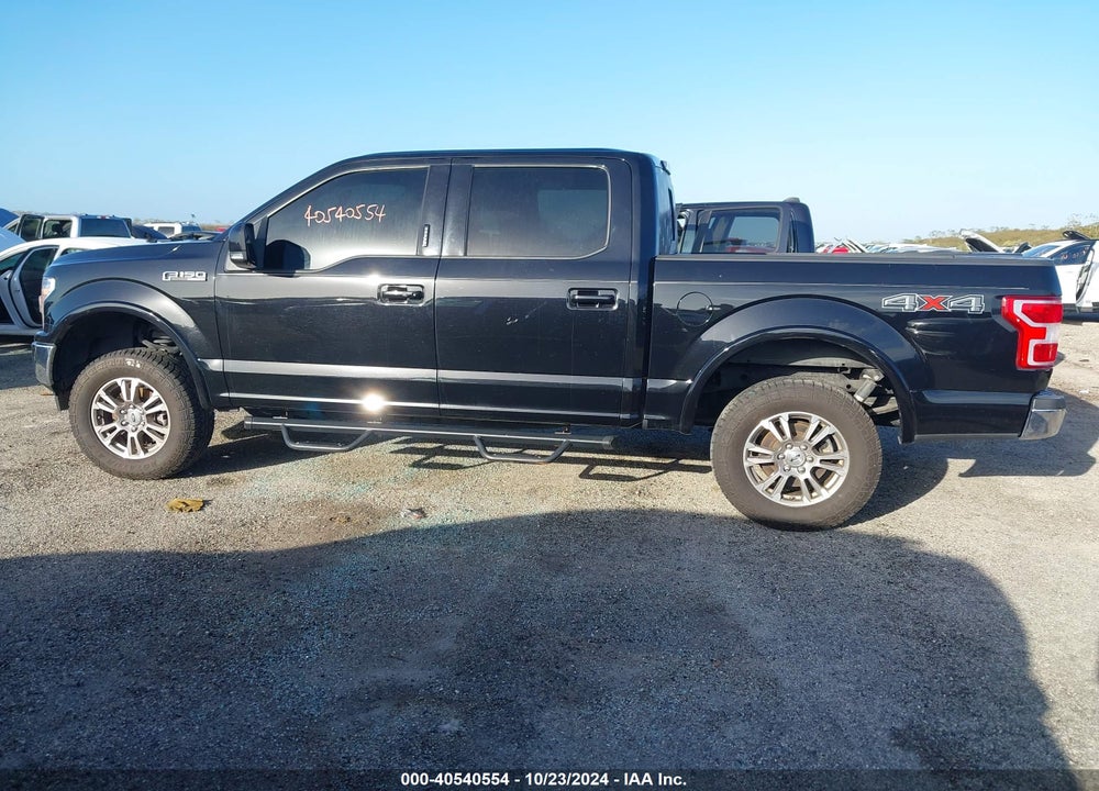 2019 FORD F-150 LARIAT VIN: 1FTEW1E5XKFC48285