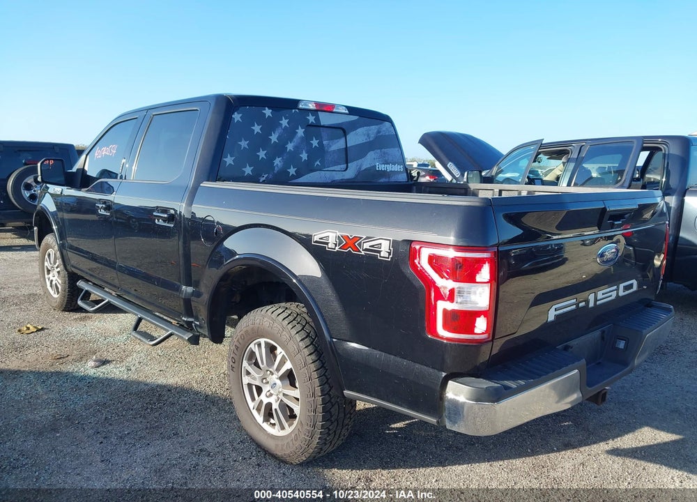 2019 FORD F-150 LARIAT VIN: 1FTEW1E5XKFC48285