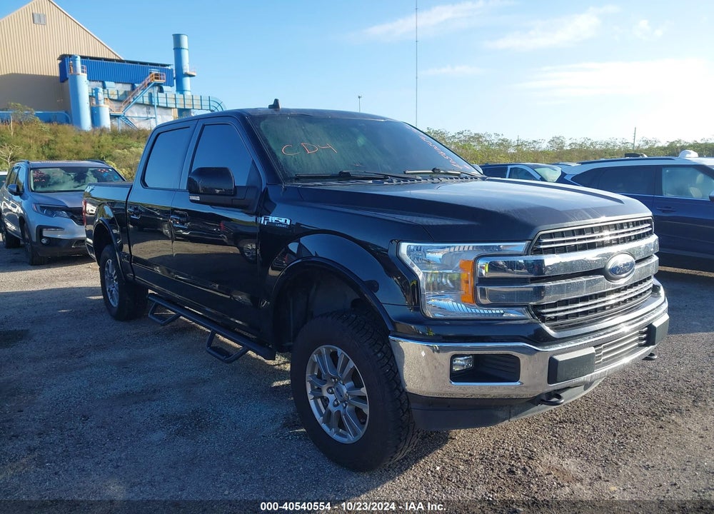 2019 FORD F-150 LARIAT VIN: 1FTEW1E5XKFC48285