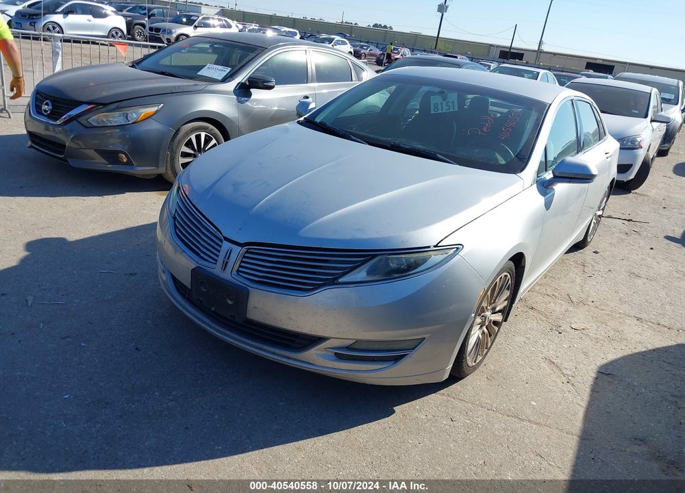 2013 LINCOLN MKZ VIN: 3LN6L2G92DR828456