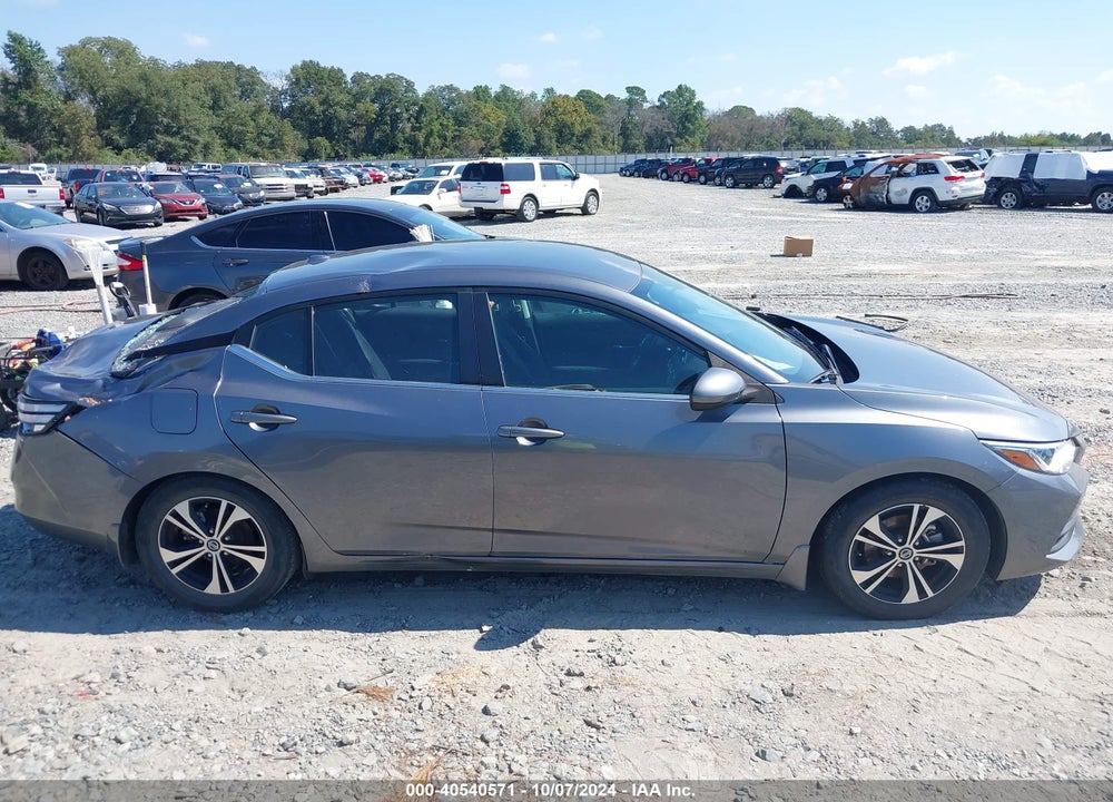 2022 NISSAN SENTRA SV XTRONIC CVT VIN: 3N1AB8CV0NY208920