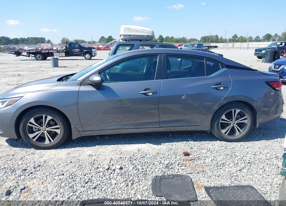 2022 NISSAN SENTRA SV XTRONIC CVT VIN: 3N1AB8CV0NY208920