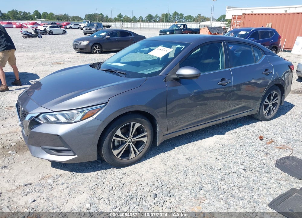 2022 NISSAN SENTRA SV XTRONIC CVT VIN: 3N1AB8CV0NY208920