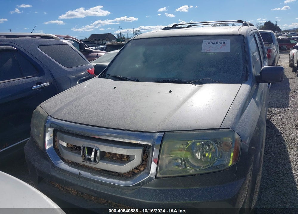 2011 HONDA PILOT EX-L VIN: 5FNYF4H59BB016095