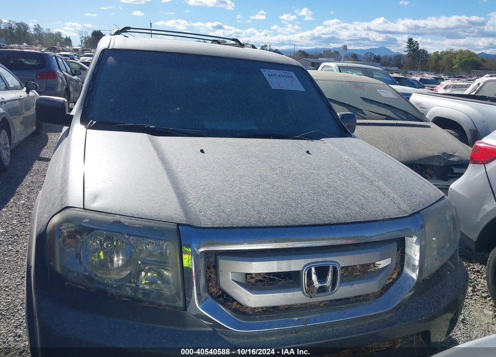 2011 HONDA PILOT EX-L VIN: 5FNYF4H59BB016095