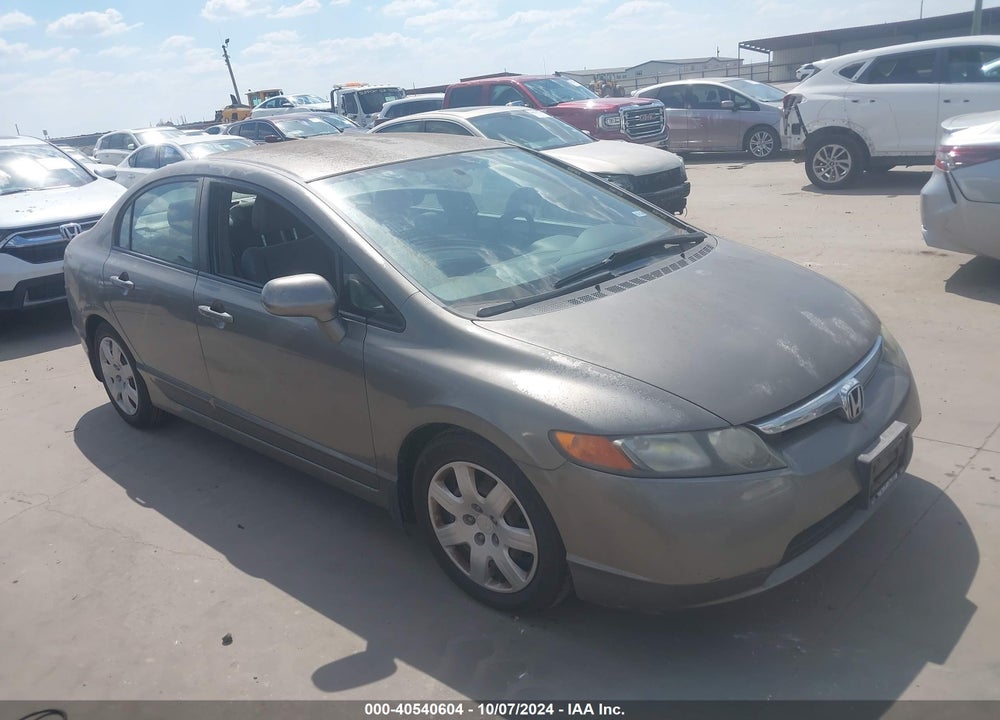 2007 HONDA CIVIC LX VIN: 2HGFA16557H502929