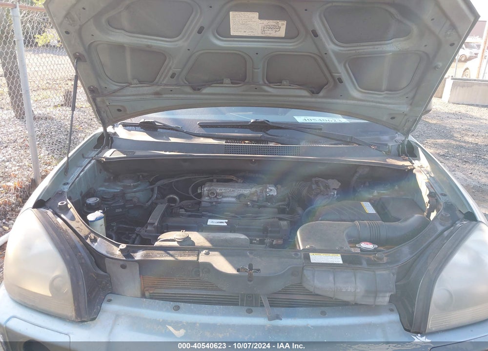 2005 HYUNDAI TUCSON GL VIN: KM8JM12B05U211630