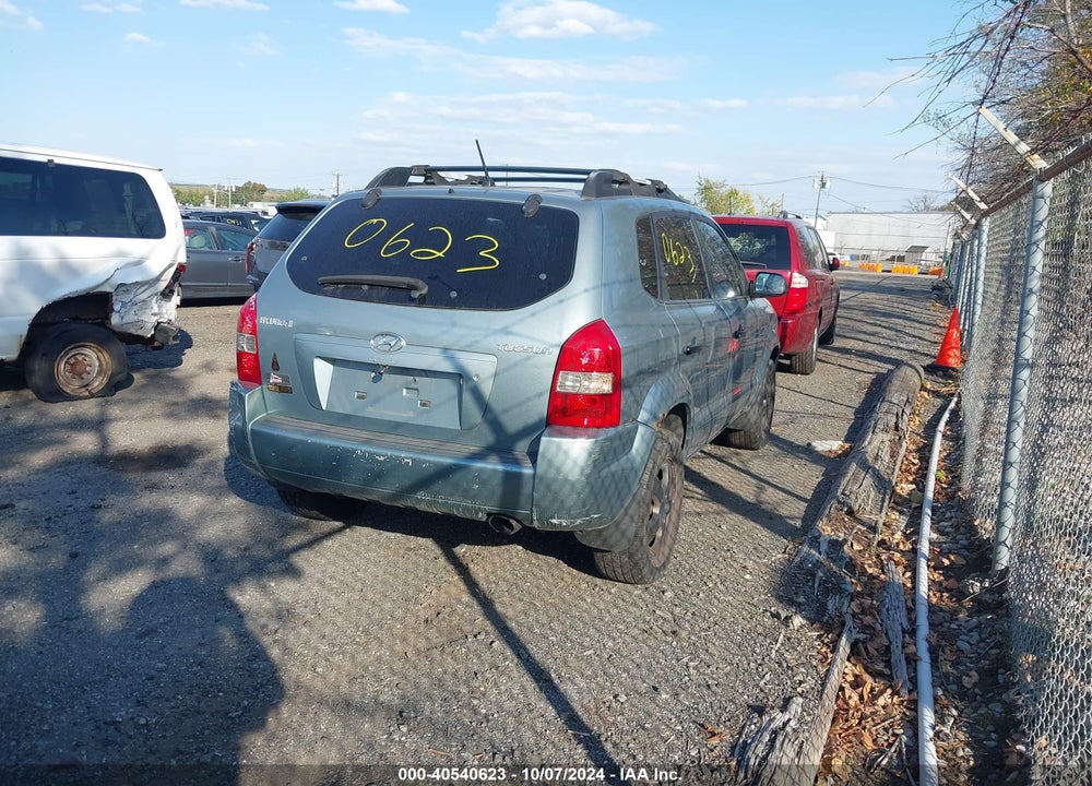 2005 HYUNDAI TUCSON GL VIN: KM8JM12B05U211630