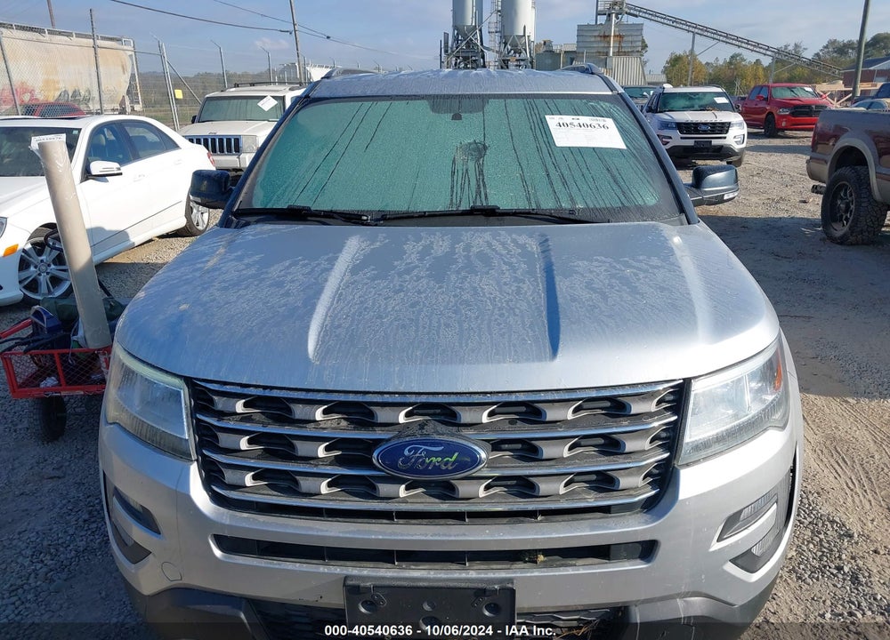 2017 FORD EXPLORER XLT VIN: 1FM5K8D85HGE25470
