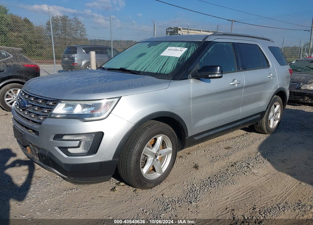 2017 FORD EXPLORER XLT VIN: 1FM5K8D85HGE25470