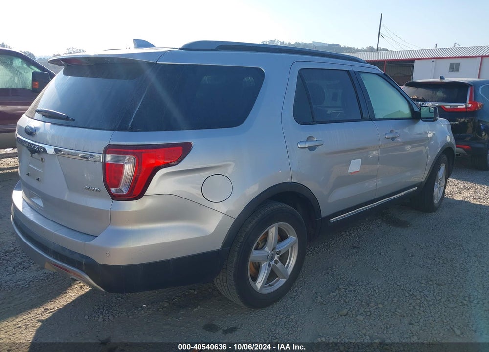 2017 FORD EXPLORER XLT VIN: 1FM5K8D85HGE25470