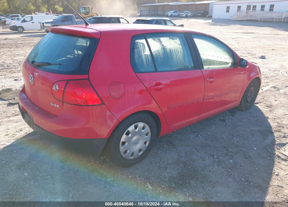 2007 VOLKSWAGEN RABBIT 4-DOOR VIN: WVWDR71K57W163752
