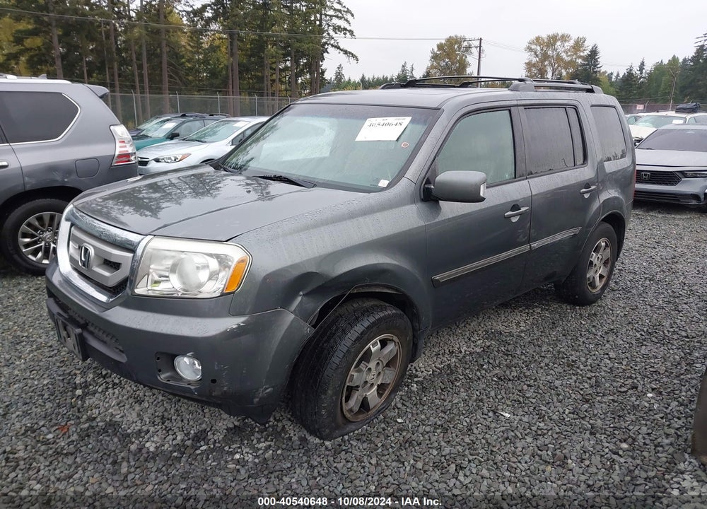 2009 HONDA PILOT TOURING VIN: 5FNYF489X9B020122