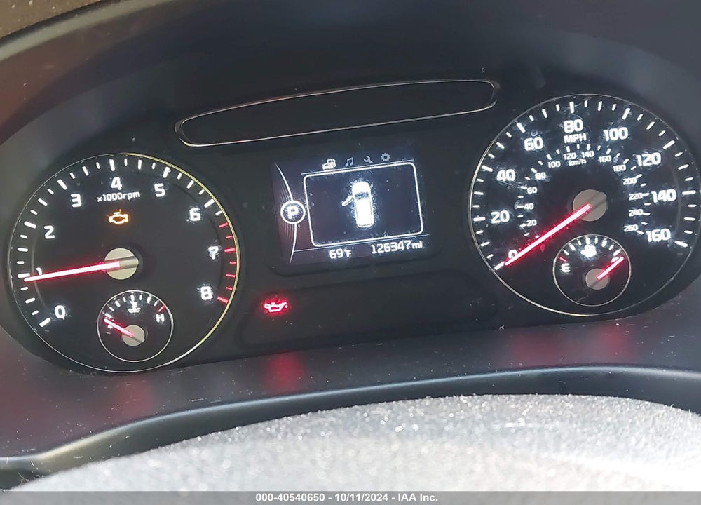2017 KIA SORENTO 2.4L LX VIN: 5XYPG4A39HG236520