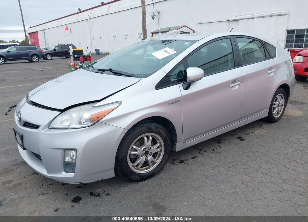 2010 TOYOTA PRIUS II VIN: JTDKN3DU6A0242060