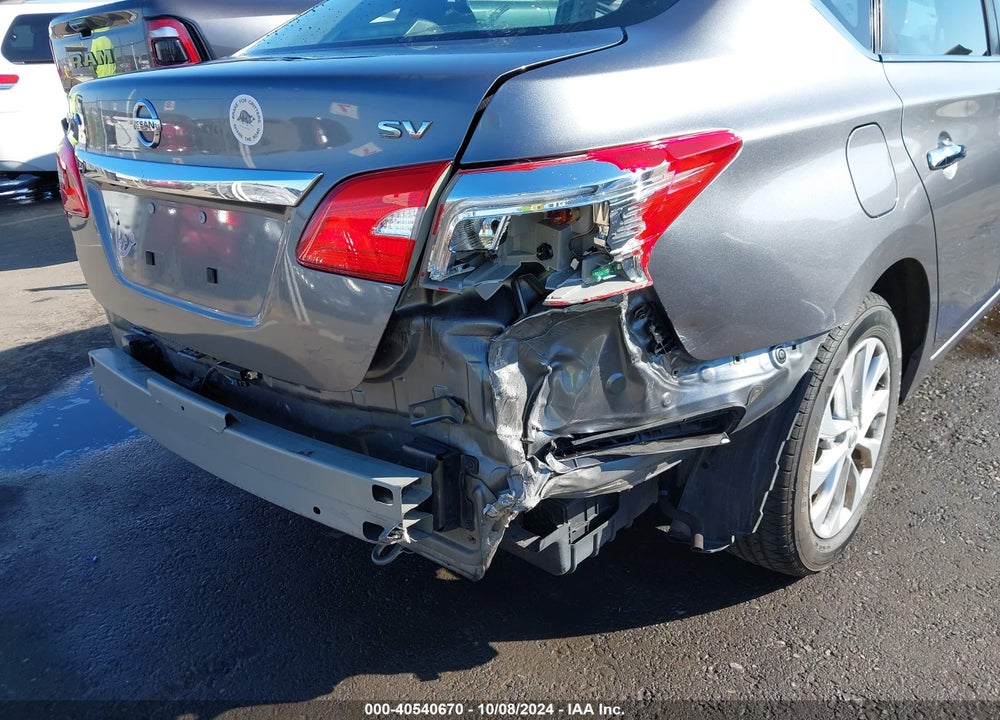 2018 NISSAN SENTRA SV VIN: 3N1AB7AP4JY345545