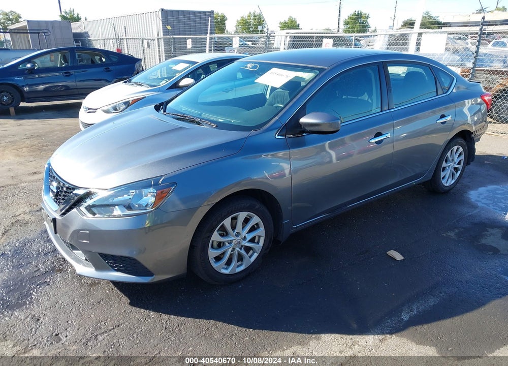 2018 NISSAN SENTRA SV VIN: 3N1AB7AP4JY345545