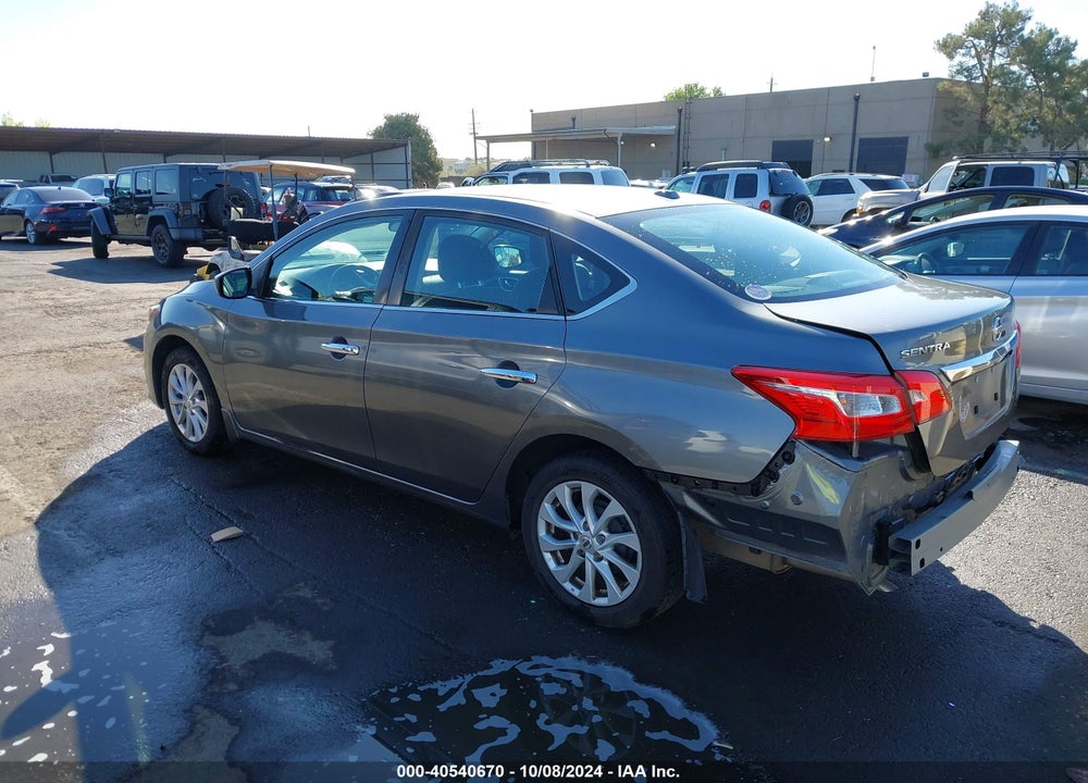 2018 NISSAN SENTRA SV VIN: 3N1AB7AP4JY345545