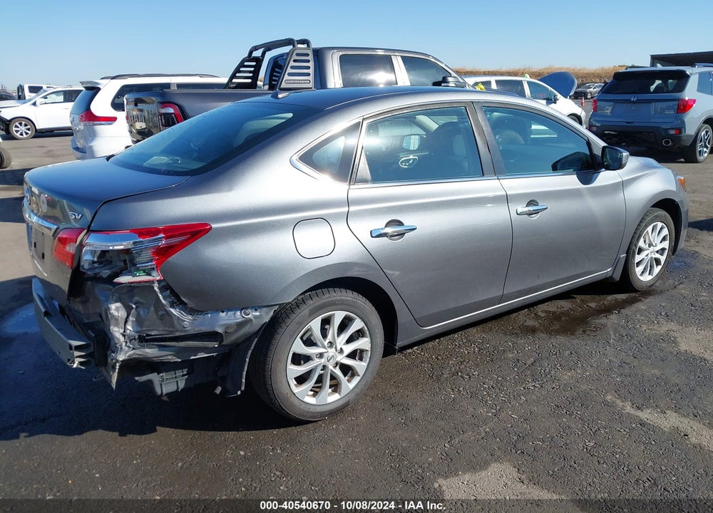 2018 NISSAN SENTRA SV VIN: 3N1AB7AP4JY345545