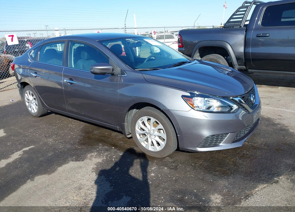 2018 NISSAN SENTRA SV VIN: 3N1AB7AP4JY345545