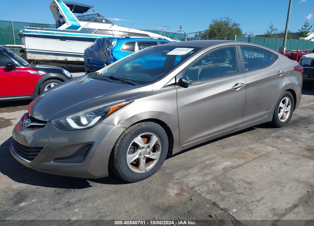 2015 HYUNDAI ELANTRA SE VIN: 5NPDH4AE4FH651087