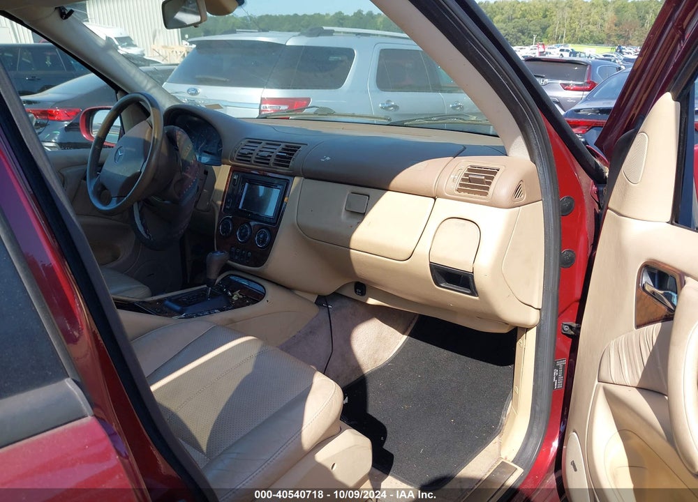 2002 MERCEDES-BENZ ML 320 VIN: 4JGAB54E22A338347