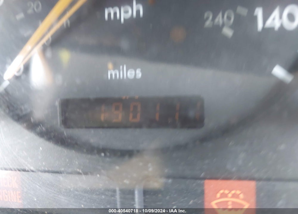 2002 MERCEDES-BENZ ML 320 VIN: 4JGAB54E22A338347