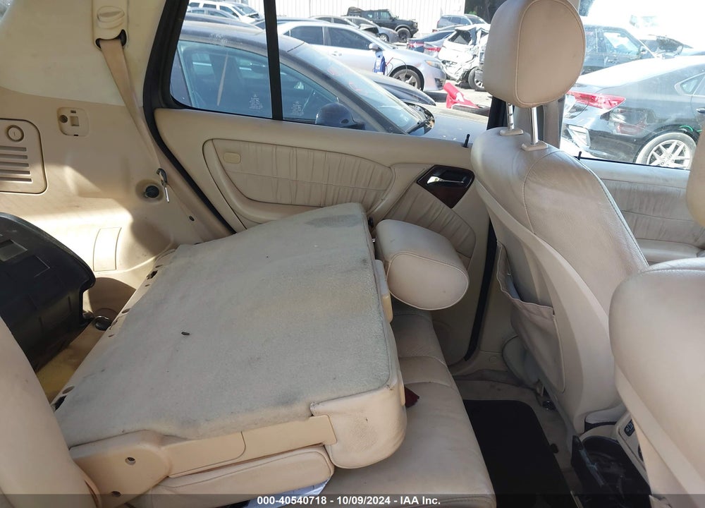 2002 MERCEDES-BENZ ML 320 VIN: 4JGAB54E22A338347
