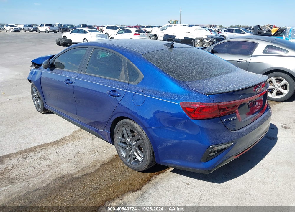 2021 KIA FORTE GT LINE VIN: 3KPF34AD8ME355263