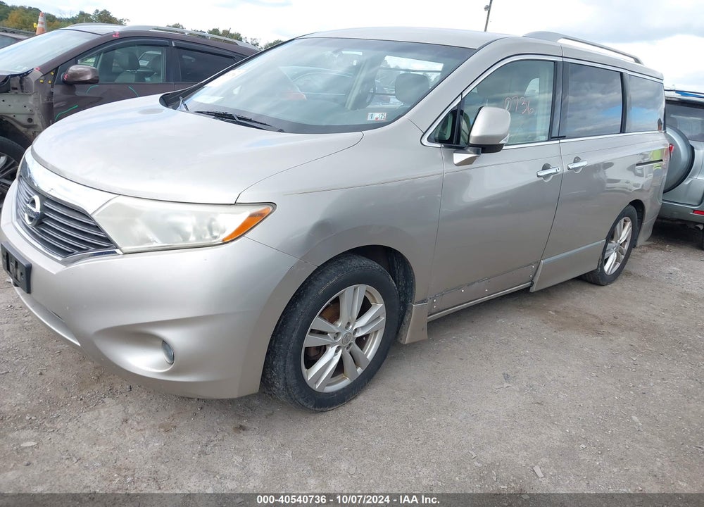 2011 NISSAN QUEST SL VIN: JN8AE2KP5B9008870
