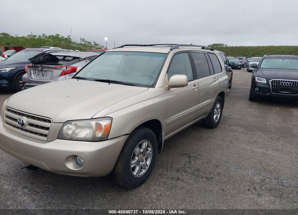 2007 TOYOTA HIGHLANDER V6 VIN: JTEDP21A770129939