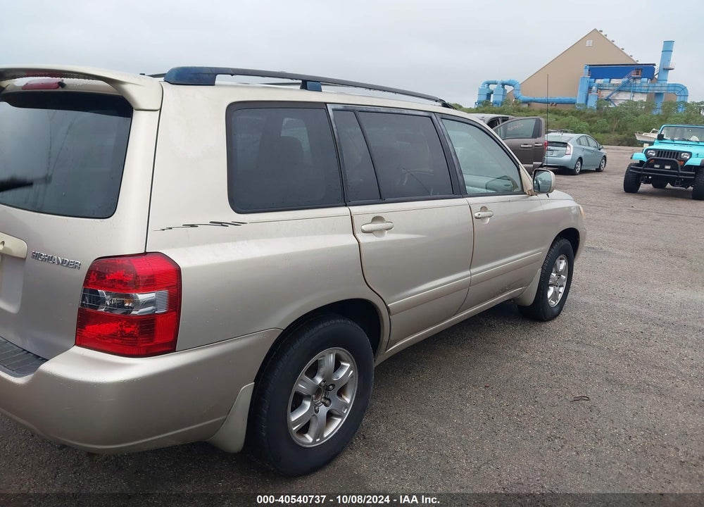 2007 TOYOTA HIGHLANDER V6 VIN: JTEDP21A770129939