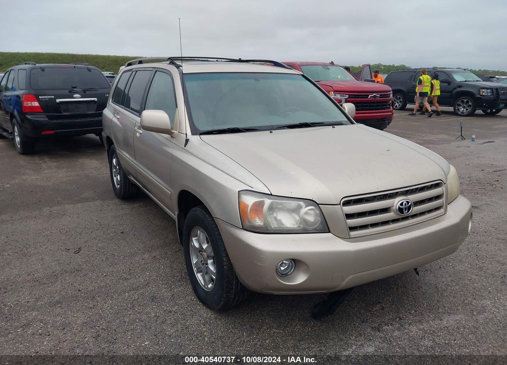 2007 TOYOTA HIGHLANDER V6 VIN: JTEDP21A770129939
