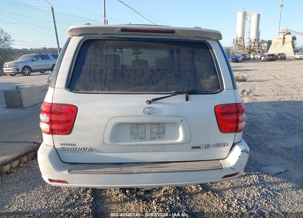 2004 TOYOTA SEQUOIA LIMITED V8 VIN: 5TDBT48A64S212828