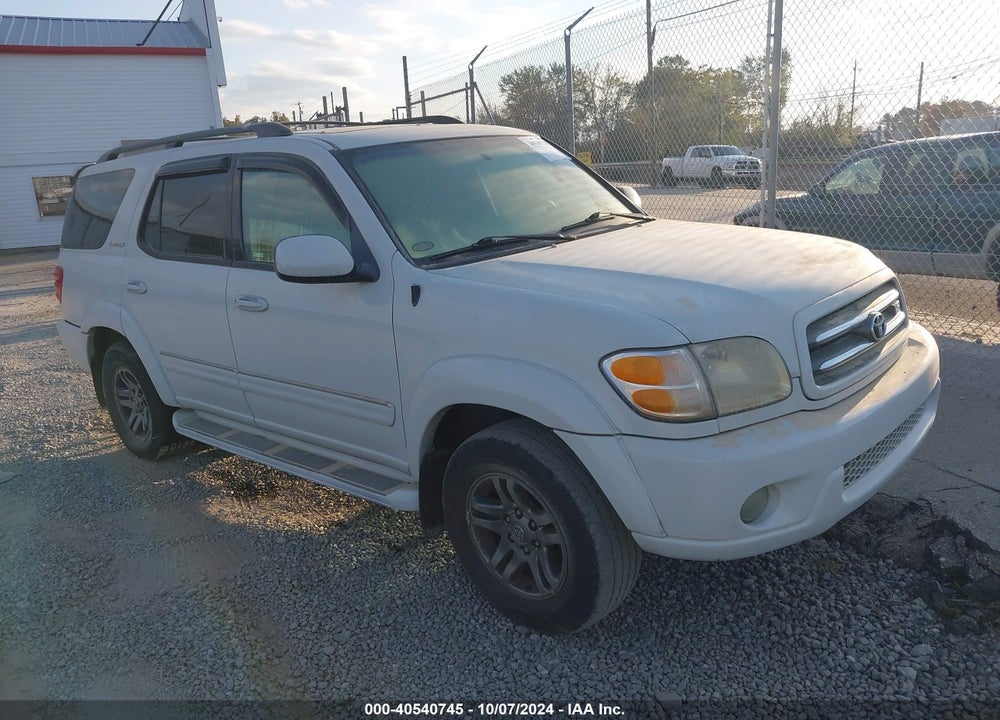 2004 TOYOTA SEQUOIA LIMITED V8 VIN: 5TDBT48A64S212828
