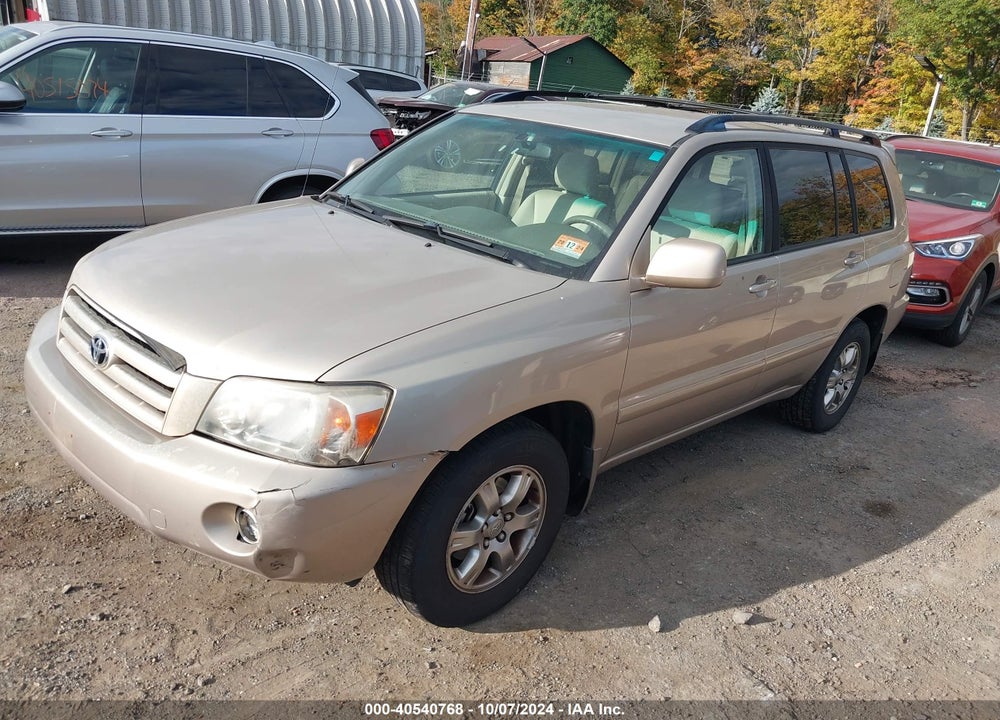 2005 TOYOTA HIGHLANDER V6 VIN: JTEEP21A850085046