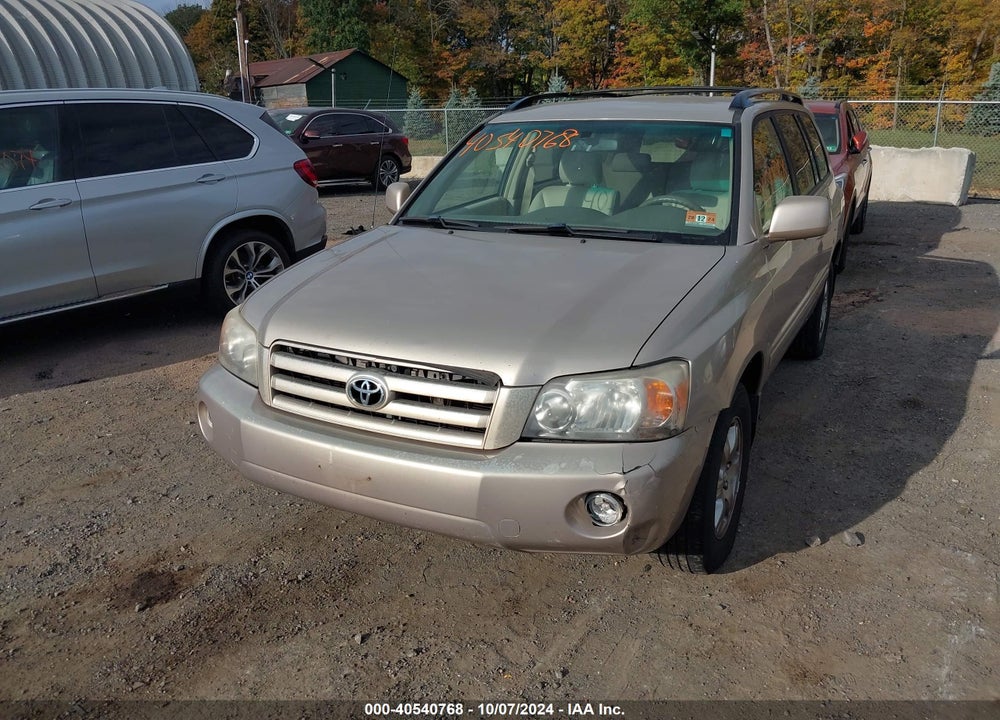2005 TOYOTA HIGHLANDER V6 VIN: JTEEP21A850085046
