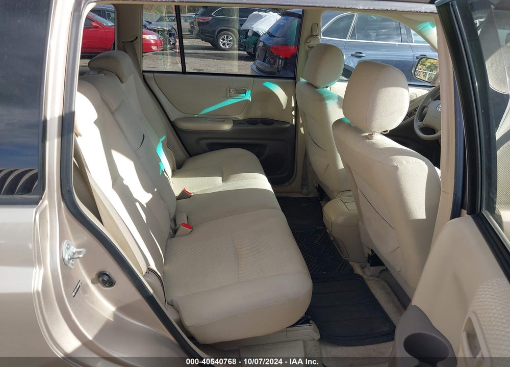 2005 TOYOTA HIGHLANDER V6 VIN: JTEEP21A850085046