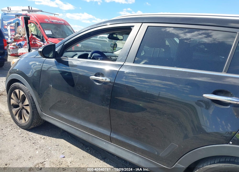 2013 KIA SPORTAGE SX VIN: KNDPCCA62D7437201